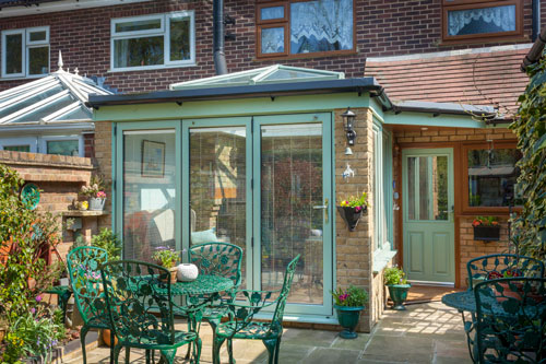 Chartwell Green Bi Folding Door