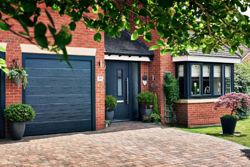 Black Composite Door