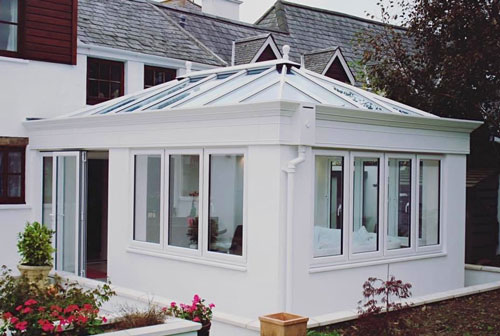 Modern White Orangery