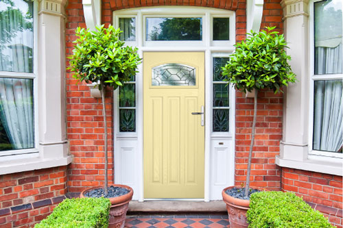 Yellow Composite Door